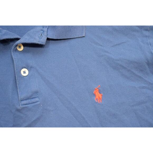 Polo Ralph Lauren Golf Polo Pima Stretch Mesh Classic Fit Blue Mens Sz XL - Picture 6 of 9